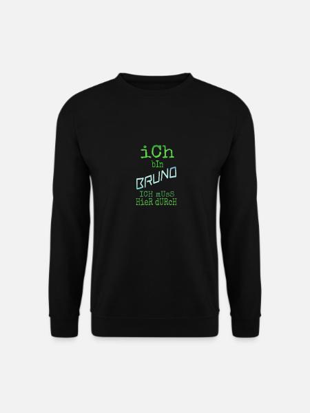 Bruno - Unisex Pullover - Schwarz