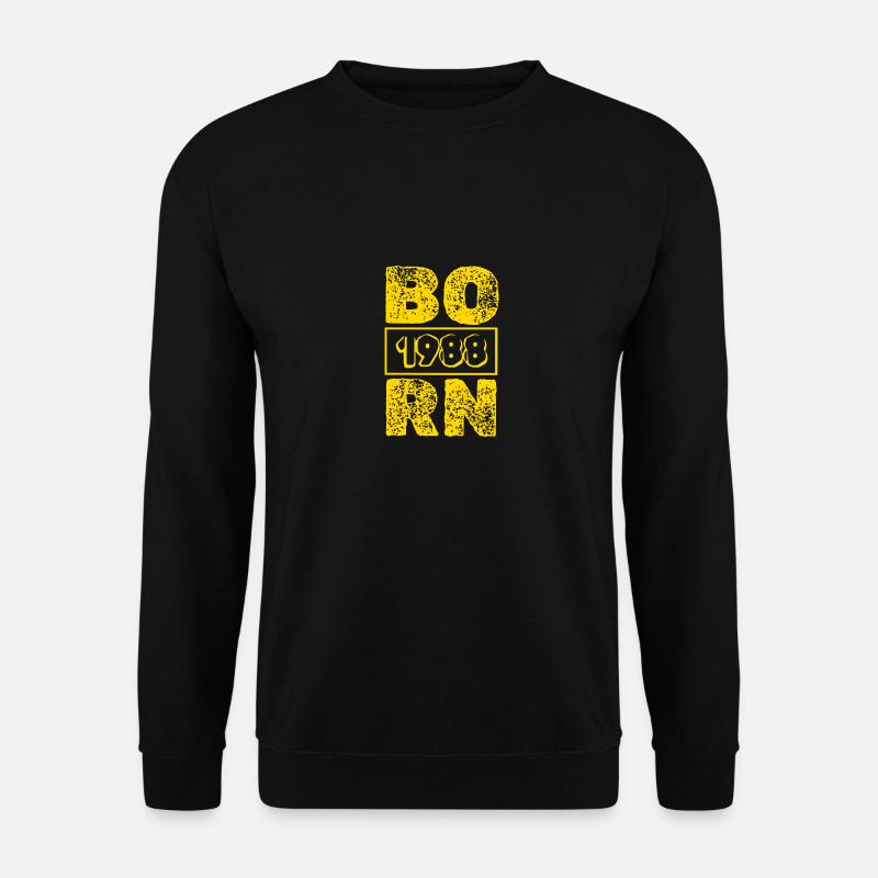1988 - Unisex Pullover - Schwarz
