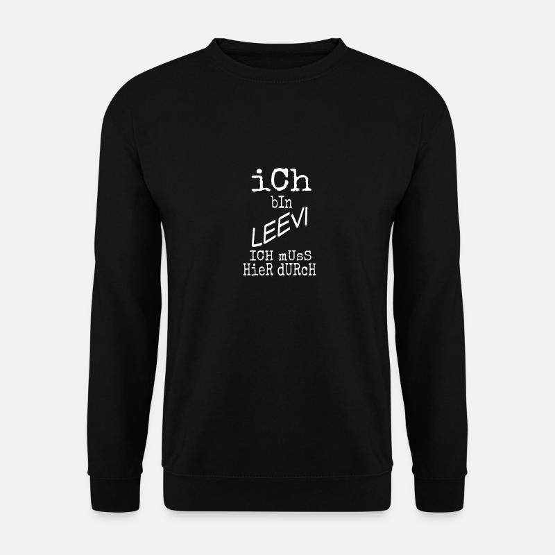 Leevi Leevi - Unisex Pullover - Schwarz