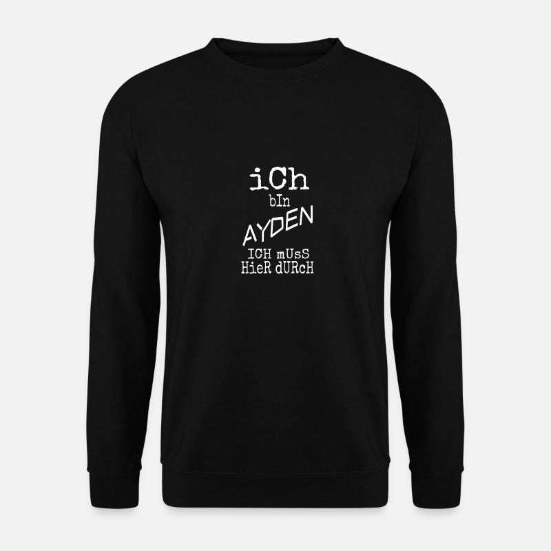 Ayden - Unisex Pullover - Schwarz