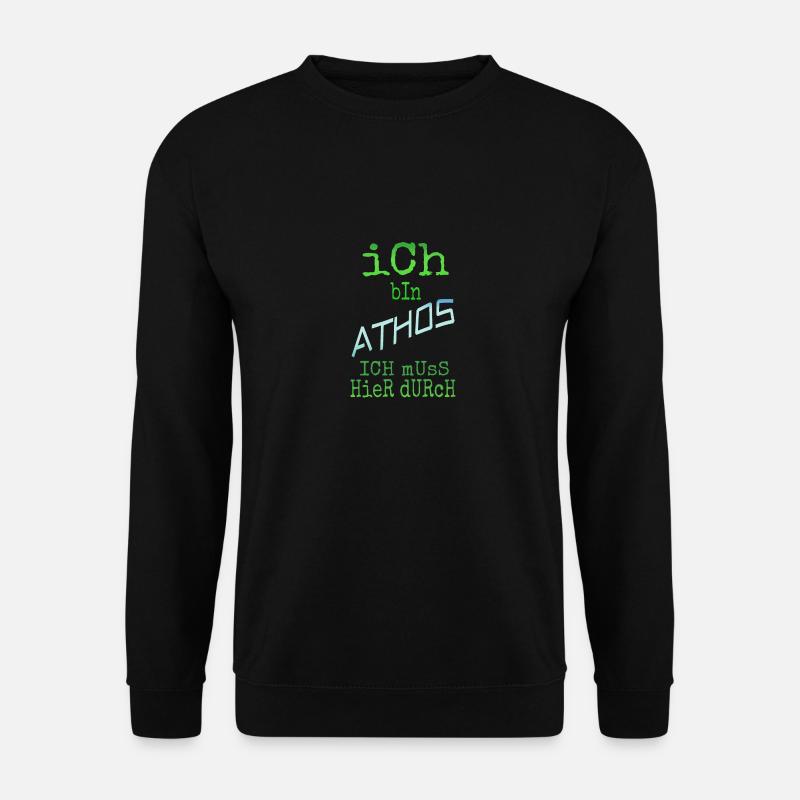 Athos Athos - Sweat-shirt Unisexe - noir