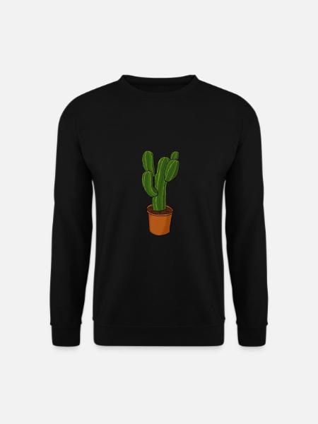 Kaktus - Unisex Pullover - Schwarz