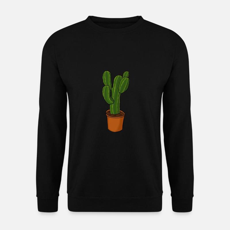 Kaktus - Unisex Pullover - Schwarz