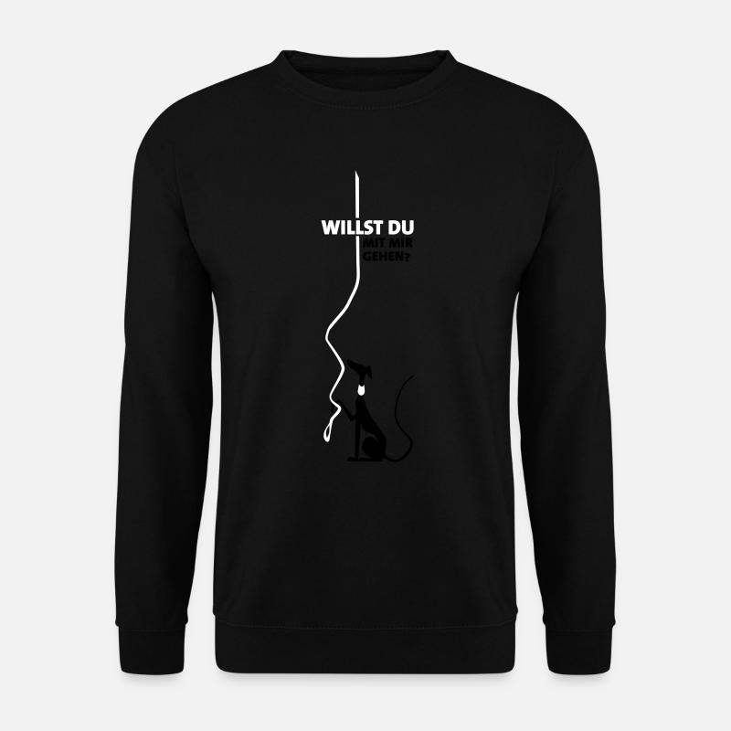 Willst Du - Unisex Pullover - Schwarz