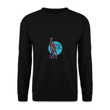 Des sports - Sweat-shirt Unisexe - noir - Devant - Alina (178cm) & Michal (187cm)