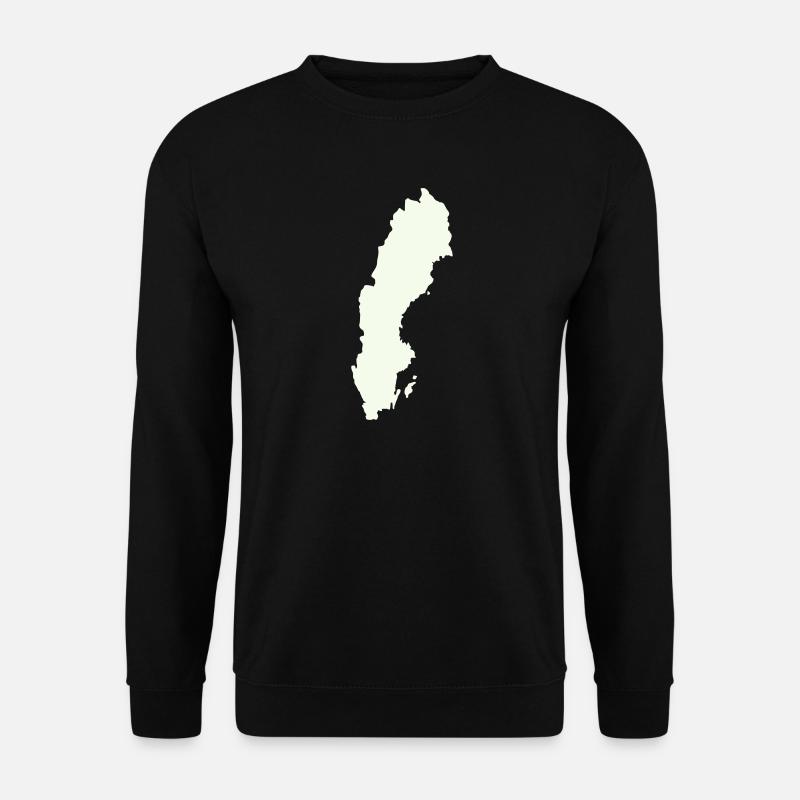 Sweden Silhouette Print - Unisex Sweatshirt - black