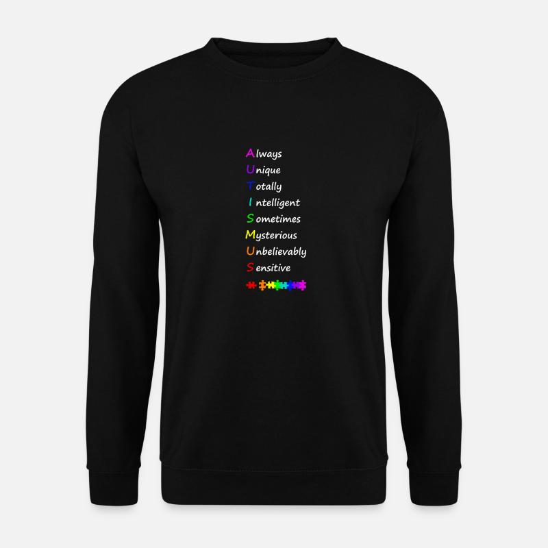 Autismus - Unisex Pullover - Schwarz