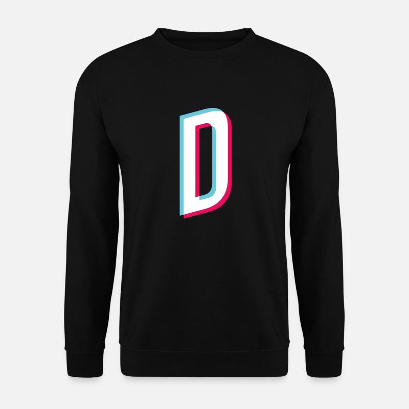 D - point D - Unisex Sweatshirt - black