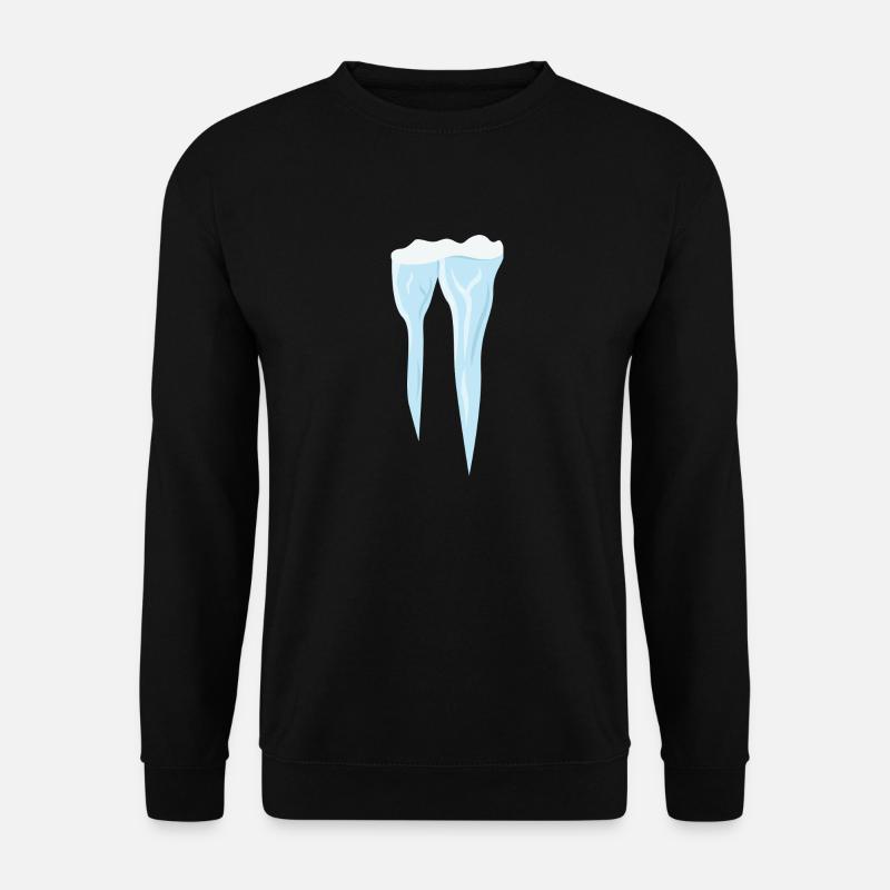 Eiszapfen - Unisex Pullover - Schwarz