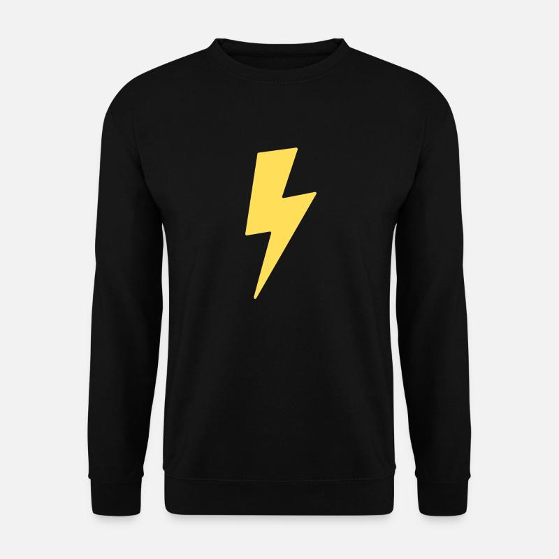 Lightning - Unisex Sweatshirt - black