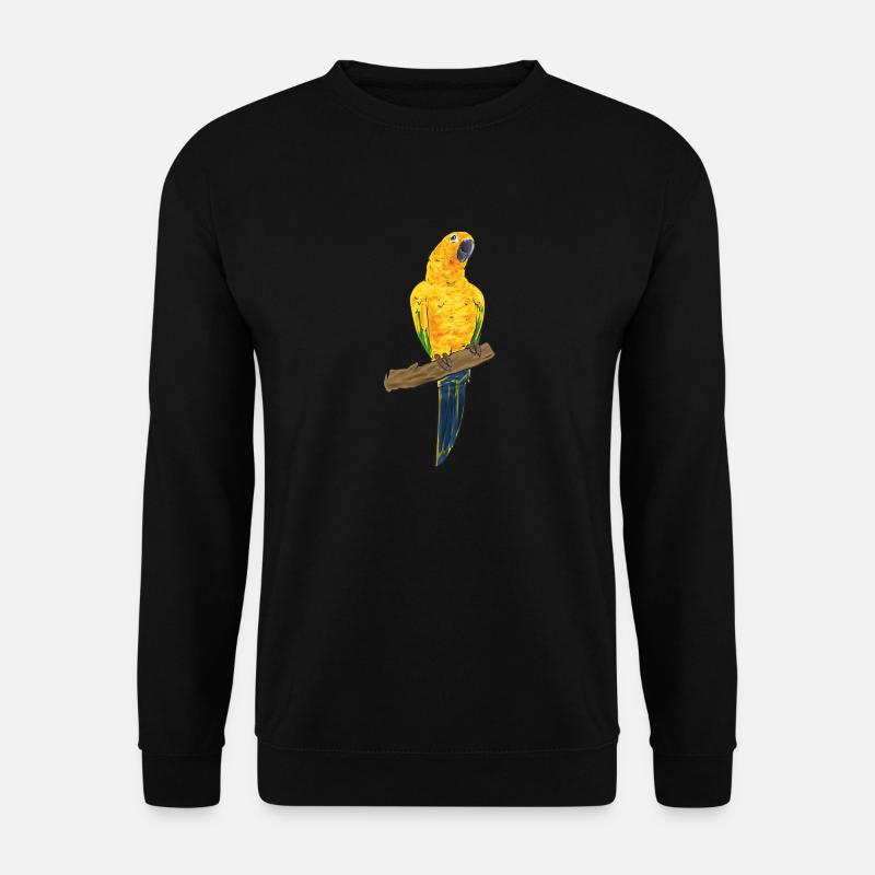 Perruche, Perroquet, Perruche, Oiseau - Sweat-shirt Unisexe - noir