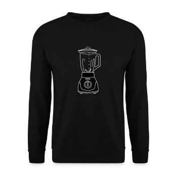 MIXER 2 - Unisex Sweatshirt - black - Front - Alina (178cm) & Michal (187cm)