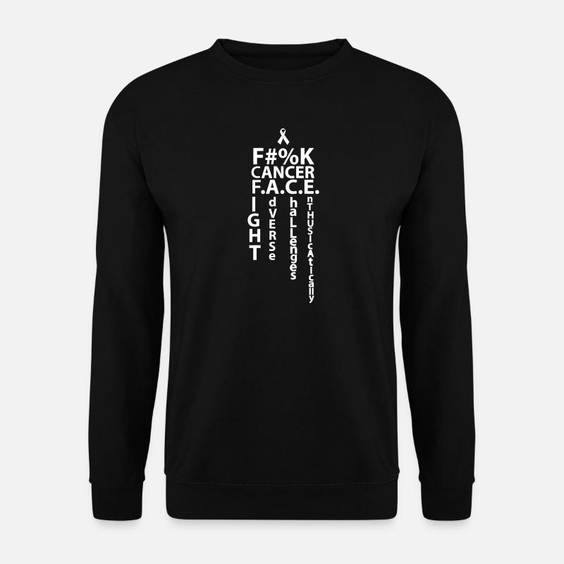 cancer aid - Unisex Sweatshirt - black