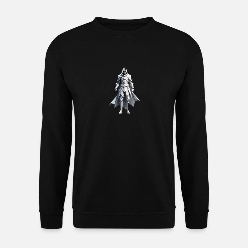 Assassin - Low Poly Videogame Design - Unisex Pullover - Schwarz