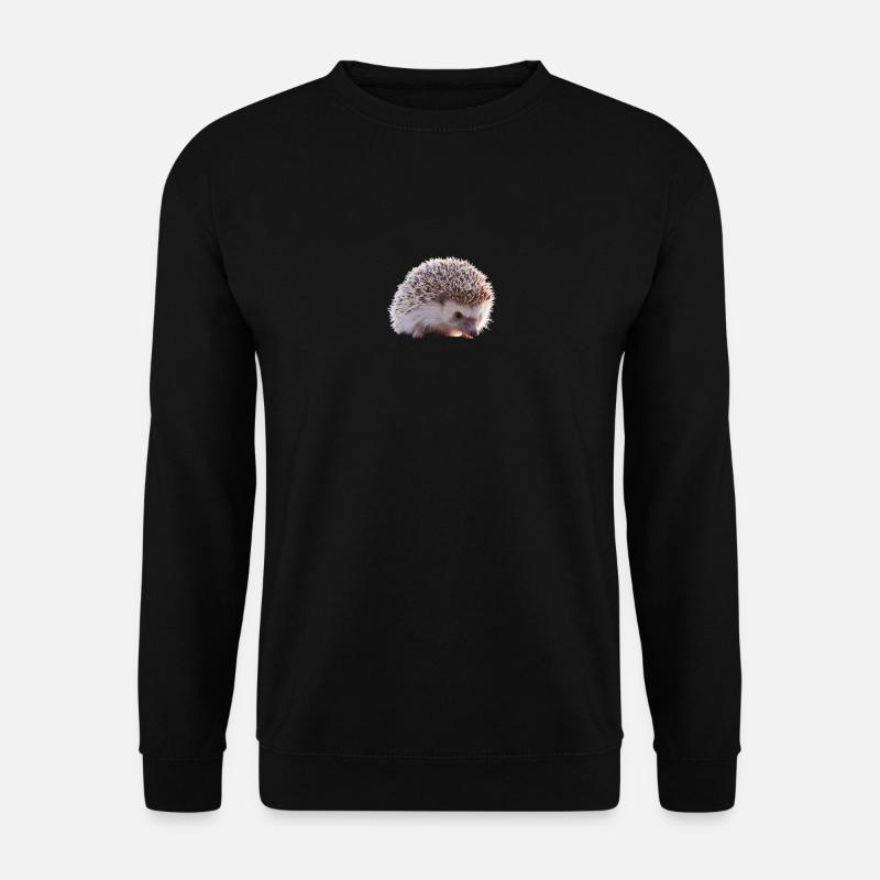 hedgehog - Unisex Sweatshirt - black