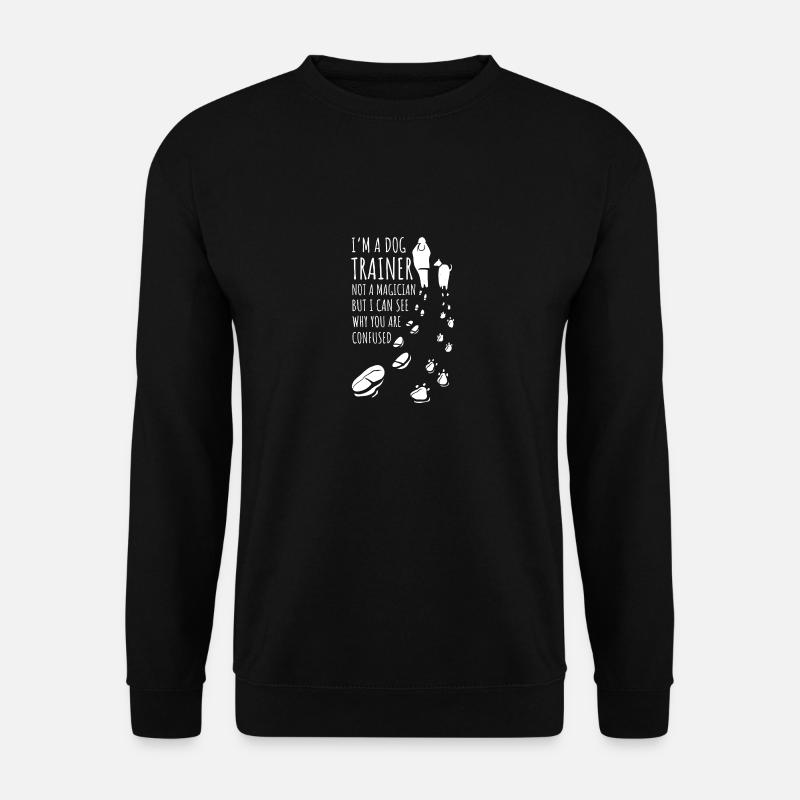 Hundetrainer Hundetraining Hund - Unisex Pullover - Schwarz