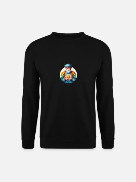 Grandfather - Unisex Sweatshirt - black