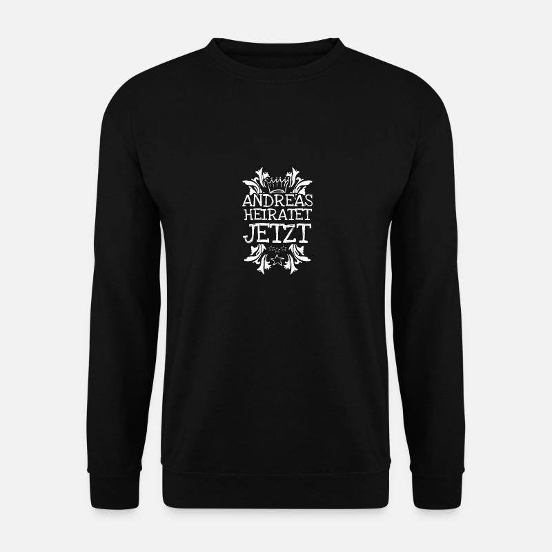 Bachelor Andreas - Unisex Pullover - Schwarz