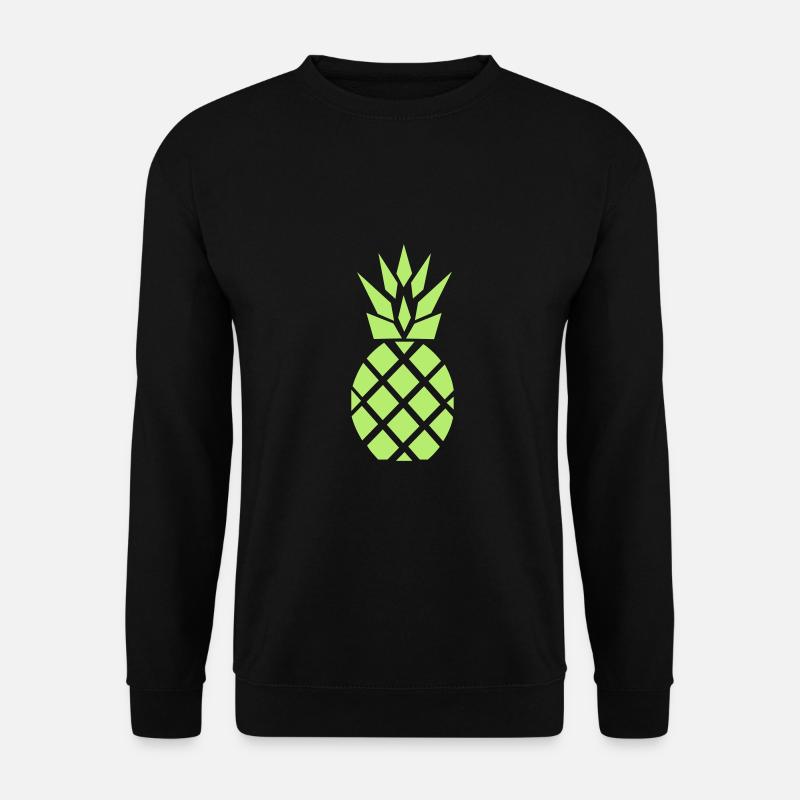 Ananas neon pineapple - Unisex Pullover - Schwarz