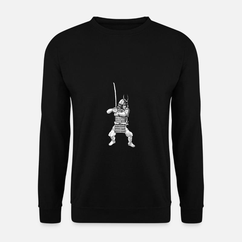 Samurai - Unisex Pullover - Schwarz