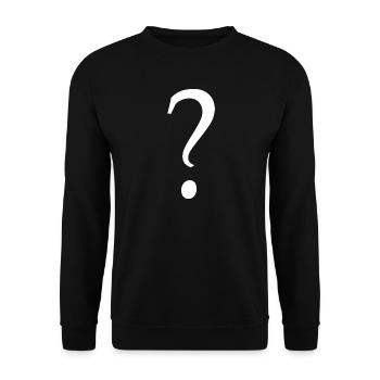 Surprise Funshirt - Unisex Pullover - Schwarz - Vorne - Alina (178cm) & Michal (187cm)