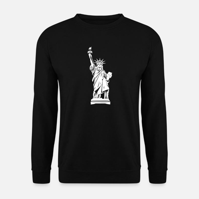 Statue of Liberty  - Unisex Pullover - Schwarz