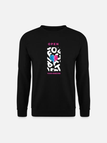 Ouvrez vos horizons - Sweat-shirt Unisexe - noir