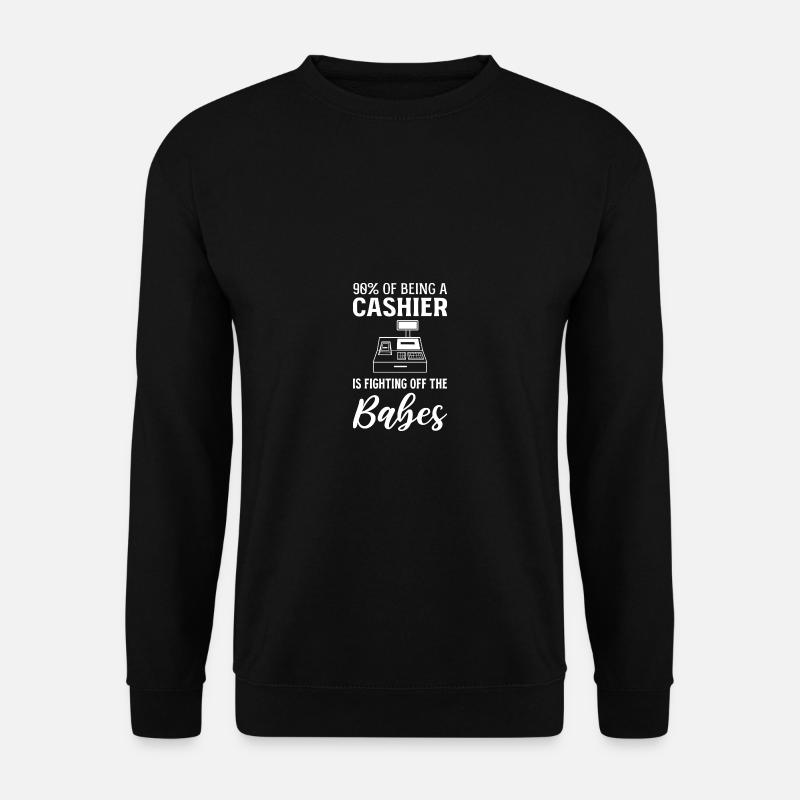 Babes fight off clerk gift - Unisex Sweatshirt - black