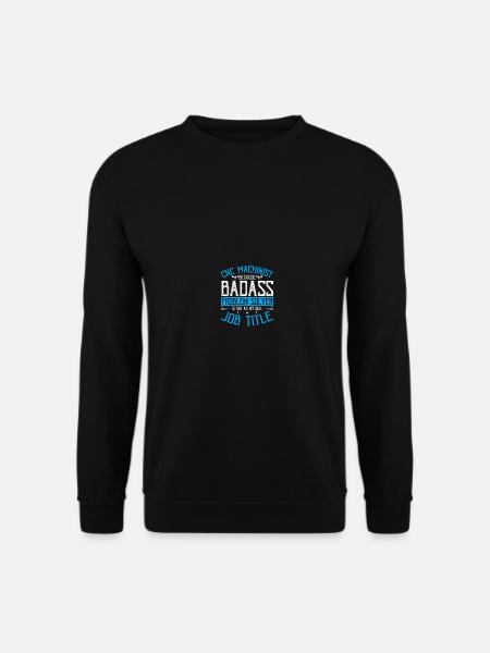 Mechaniker CNC-Bediener CNC-Fräser - Unisex Pullover - Schwarz