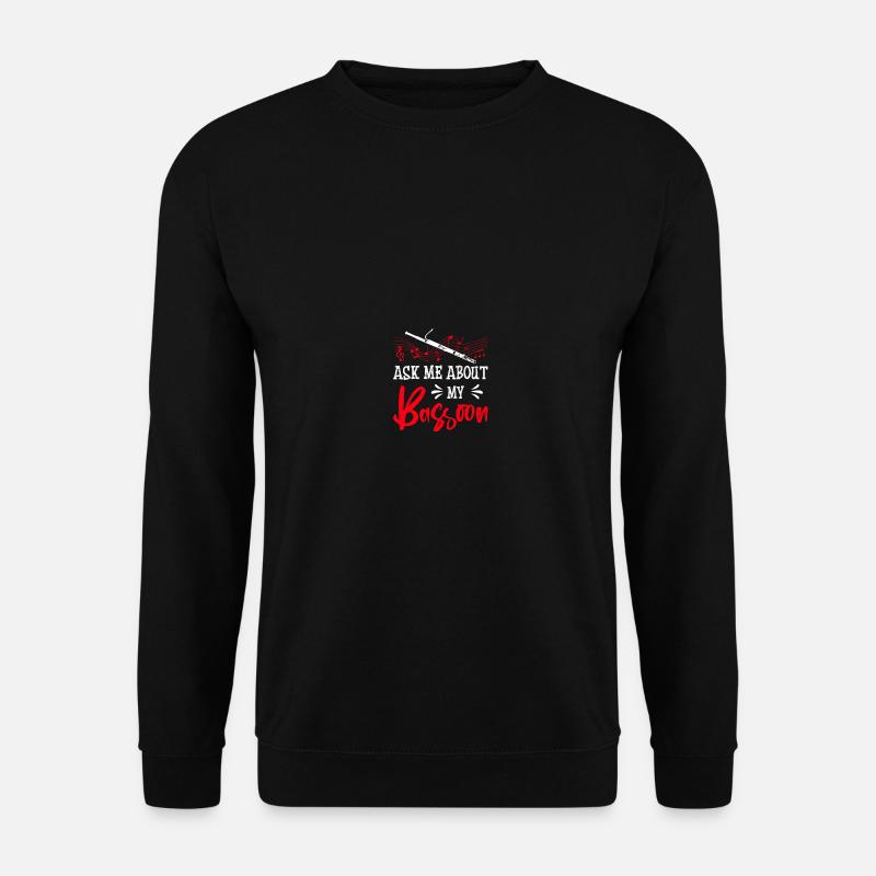 Fagottist Fagottist - Unisex Pullover - Schwarz