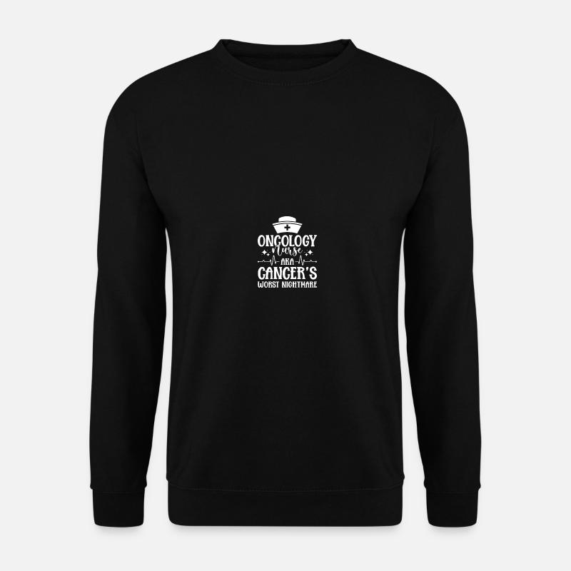 Onkologe Onkologieschwester - Unisex Pullover - Schwarz