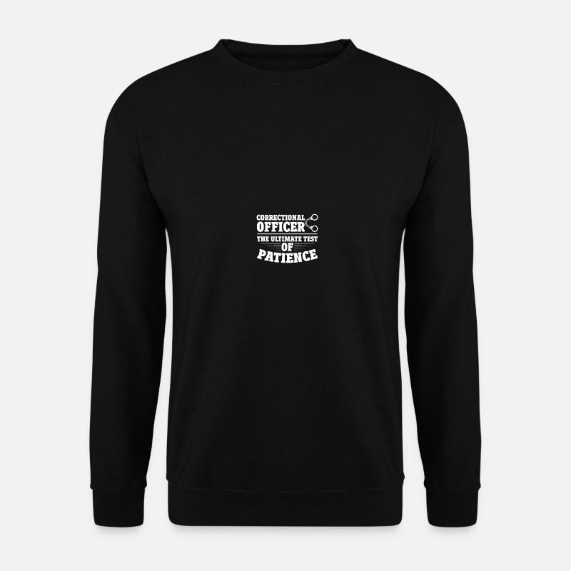 Justizvollzugsbeamter - Unisex Pullover - Schwarz