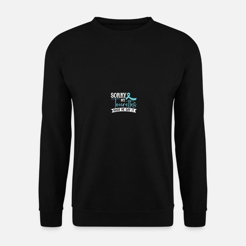 Bewusstsein für das Tourette-Syndrom - Unisex Pullover - Schwarz