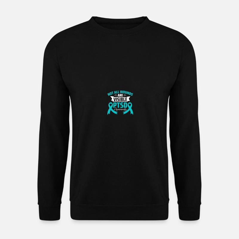 PTSD-Bewusstsein - Unisex Pullover - Schwarz