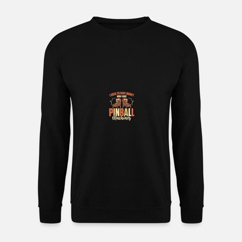 Flipper Spieler Flipper - Unisex Pullover - Schwarz