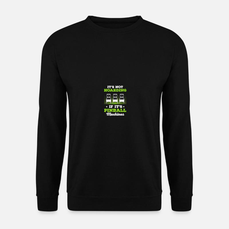 Flipper Spieler Flipper - Unisex Pullover - Schwarz