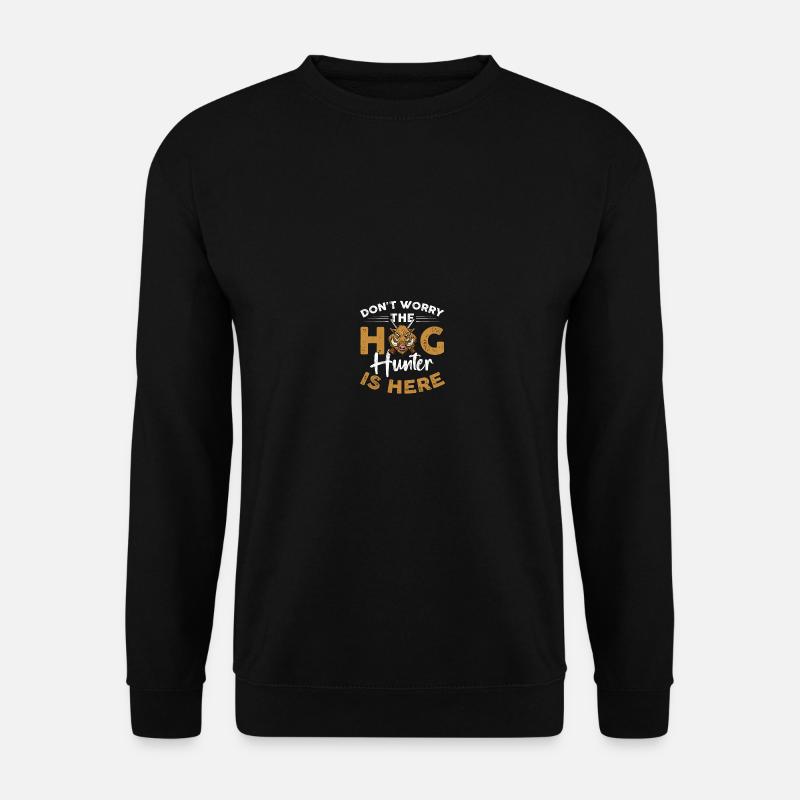Hog Hunter Schweinejagd - Unisex Pullover - Schwarz