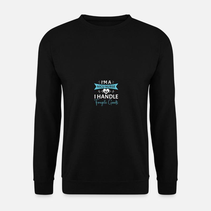 NICU-Schwester - Unisex Pullover - Schwarz