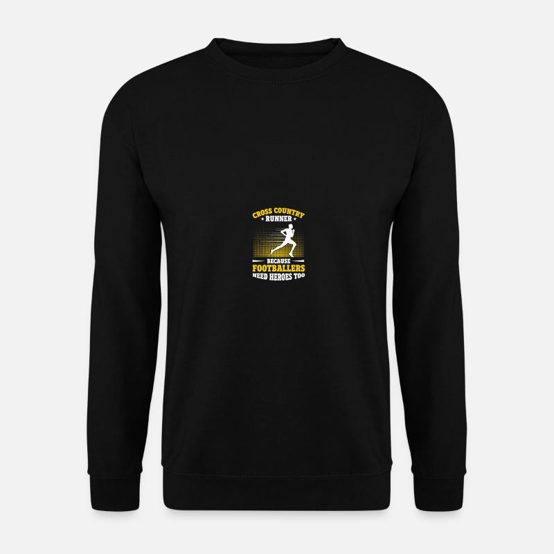Langlauf Läufer Langlauf - Unisex Pullover - Schwarz