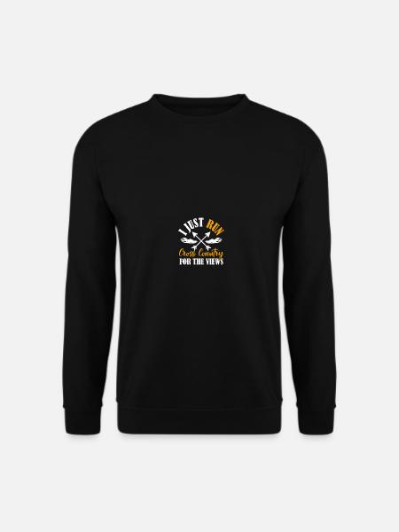 Langlauf Läufer Langlauf - Unisex Pullover - Schwarz