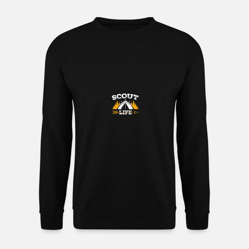 Scouting Pfadfinder - Unisex Pullover - Schwarz