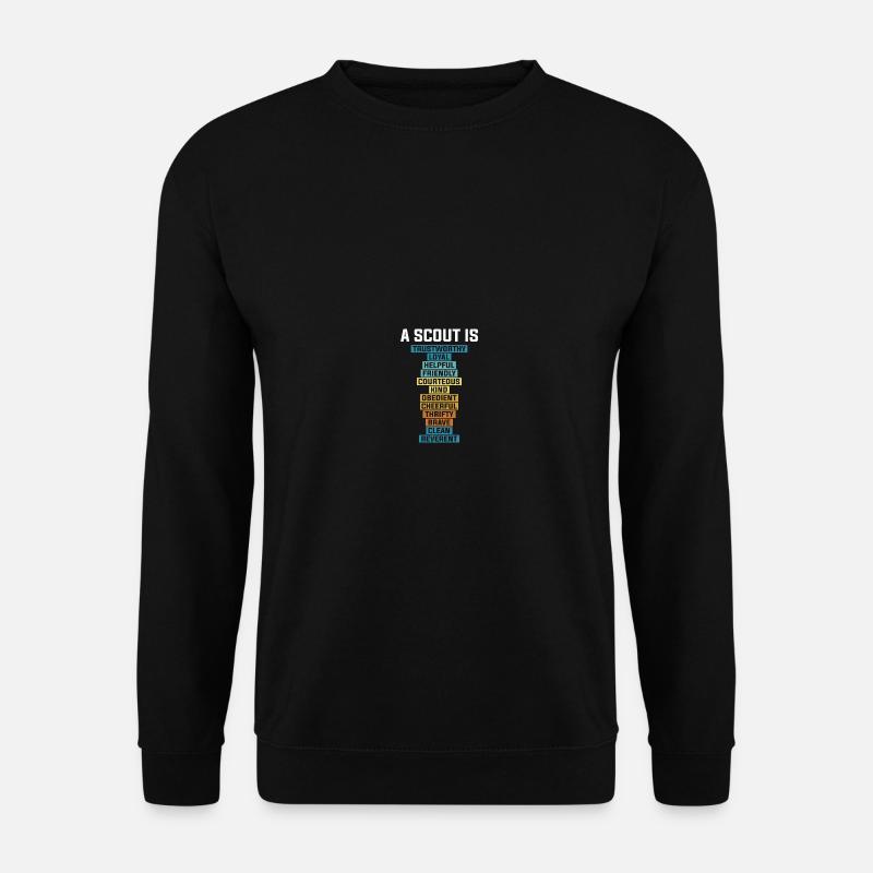 Scouting Pfadfinder - Unisex Pullover - Schwarz