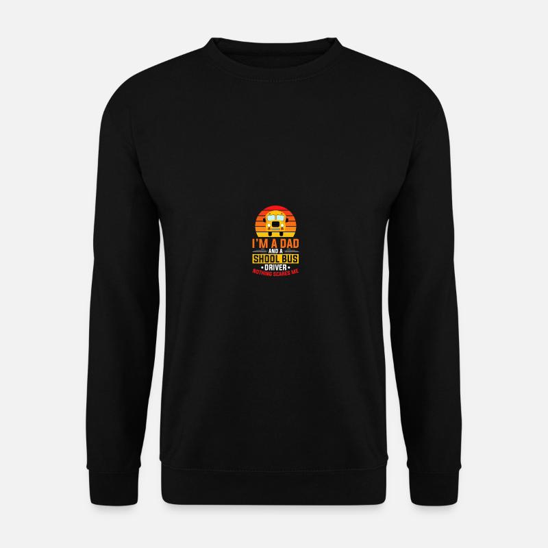 Busfahrer Schulbusfahrer - Unisex Pullover - Schwarz