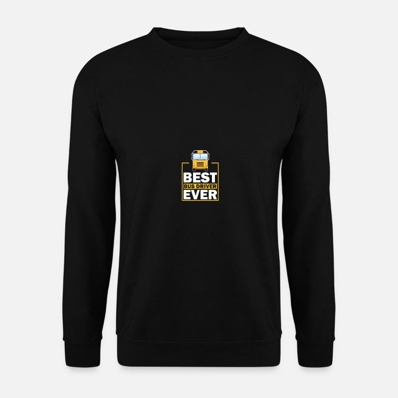 Busfahrer Schulbusfahrer - Unisex Pullover - Schwarz