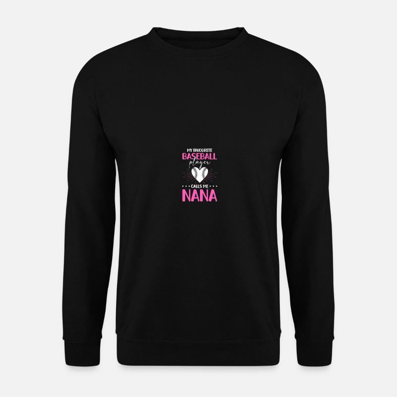 Baseball Mama - Unisex Pullover - Schwarz
