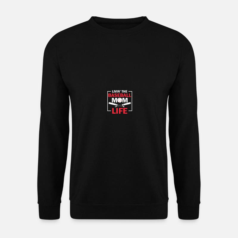 Baseball Mama - Unisex Pullover - Schwarz
