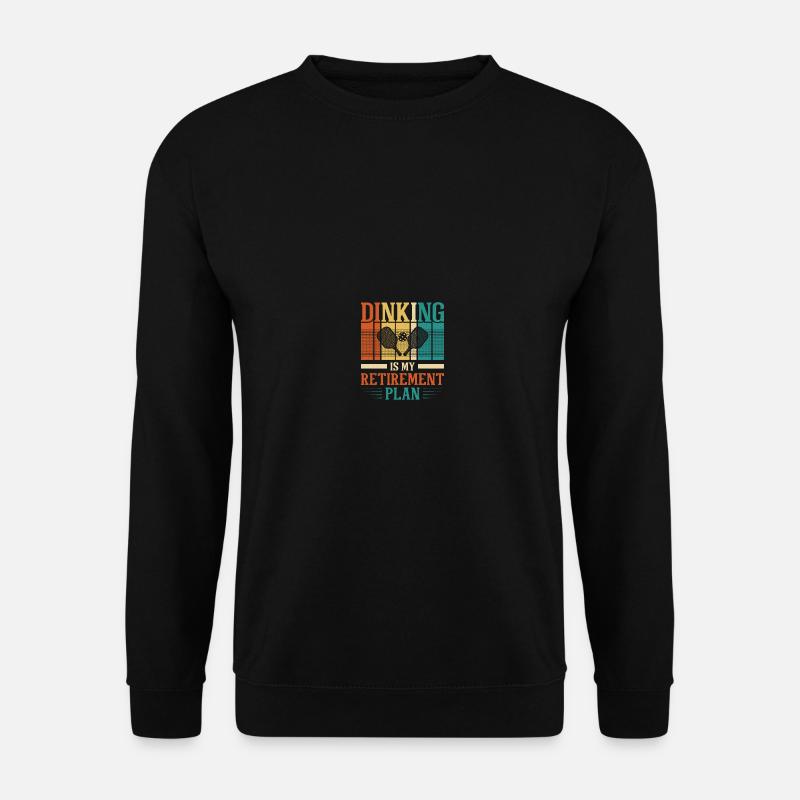 Pickle Ball Pickleball Küche - Unisex Pullover - Schwarz