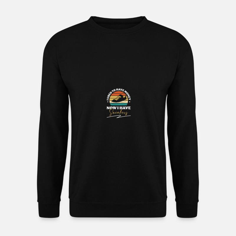 Schuhsammler Sneaker Sammler Sneakerhead - Unisex Pullover - Schwarz