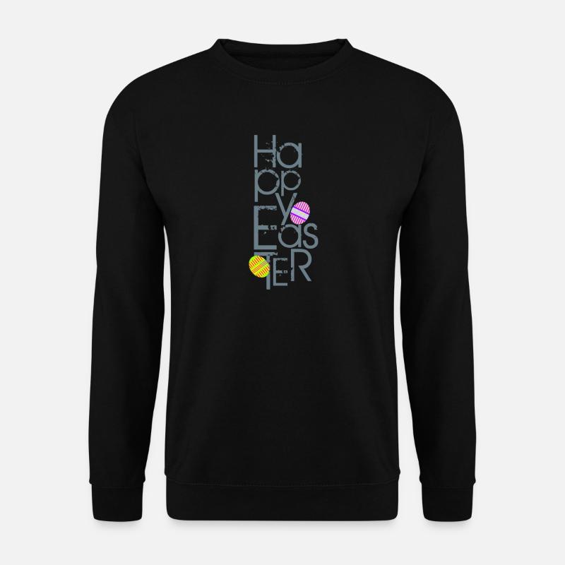 Happy Easter - Unisex Sweatshirt - black