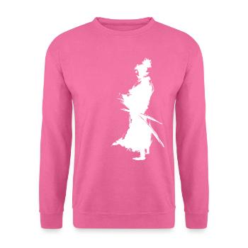 Japanese Samurai Honorable Warrior Ronin - Unisex Sweatshirt - pink - Front